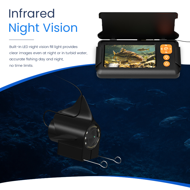 Draagbare visvinder met beugel - Underwater Camera recensie en prijs